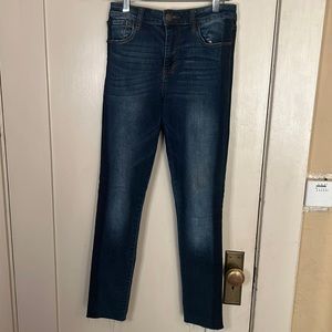 💥 2/$20 STS Blue Dark Wash Factory Worn Jeans • Ashley High Rise - SZ 26